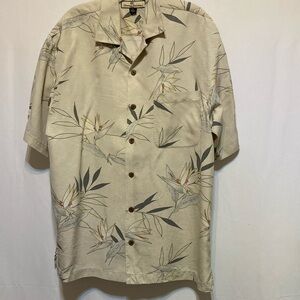 TOMMY BAHAMA MENS SILK SHIRT